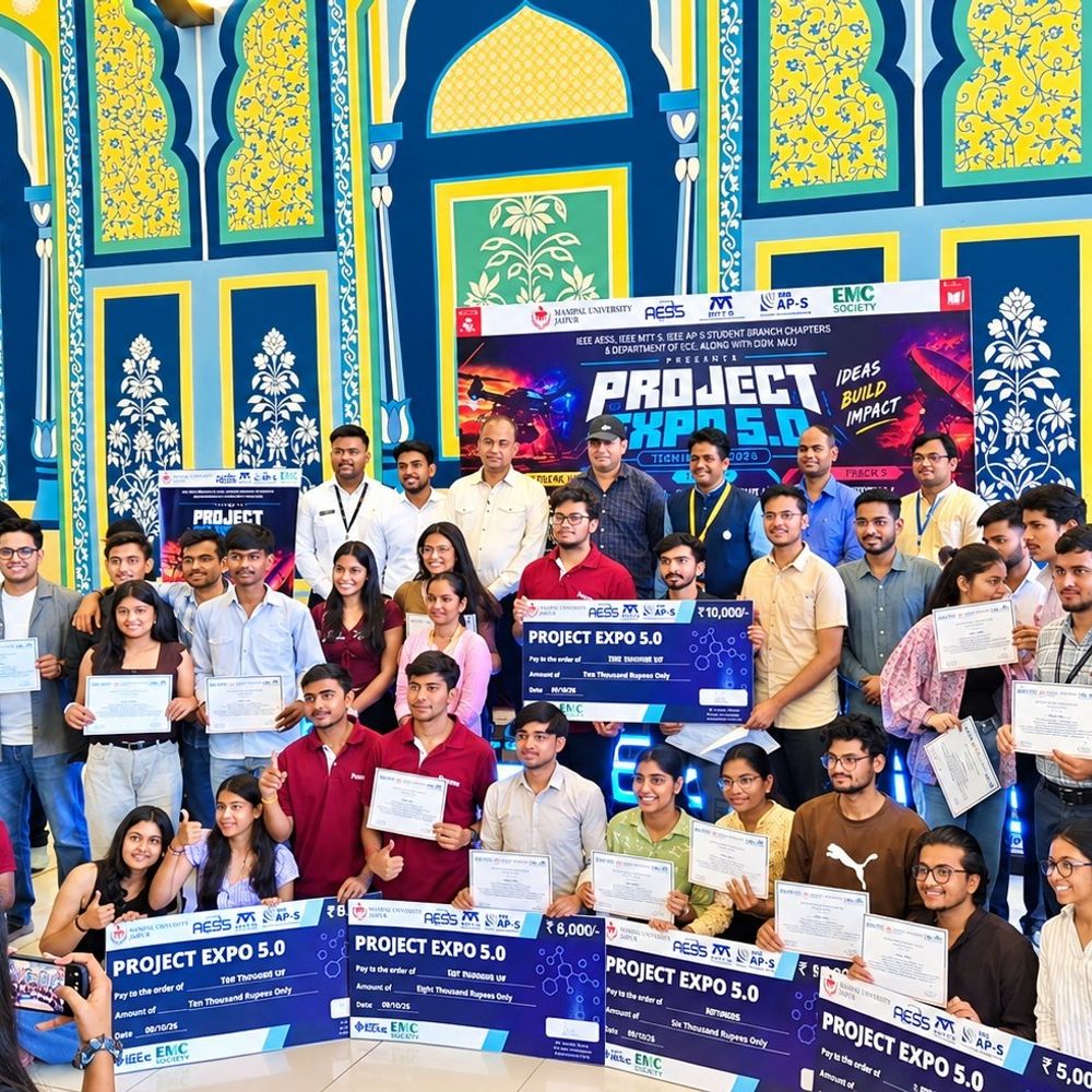 पीआईईटी के स्टूडेंट्स ने प्रोजेक्ट एक्सपो में जीते कई पुरस्कार:प्रतियोगिता की कुल पुरस्कार राशि का 56 फीसदी किया अपने नाम, 42 हजार रुपए के नगद पुरस्कार जीते
