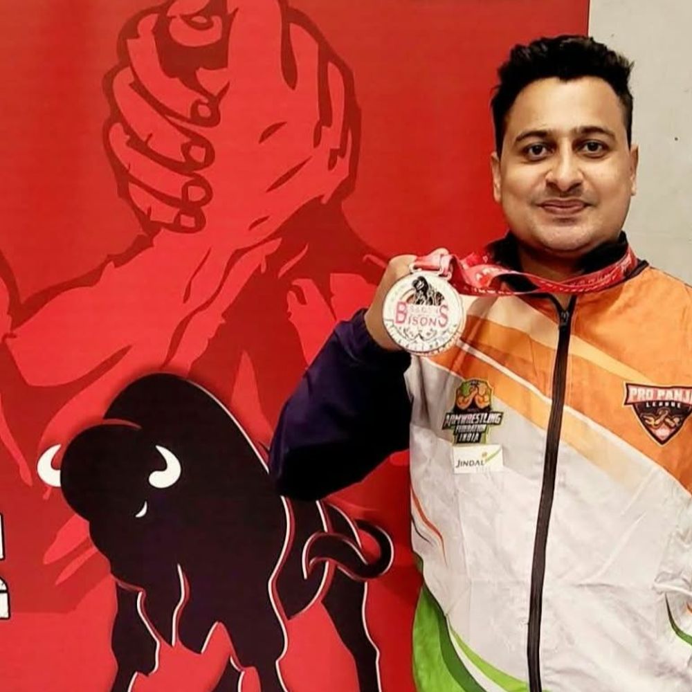 जर्मनी में भिलाई के श्रीमंत झा ने जीते 2 मेडल:अब तक भारत को दिलाए 69 अंतरराष्ट्रीय पदक; सरकारी नौकरी के लिए सालों से कर रहे इंतजार