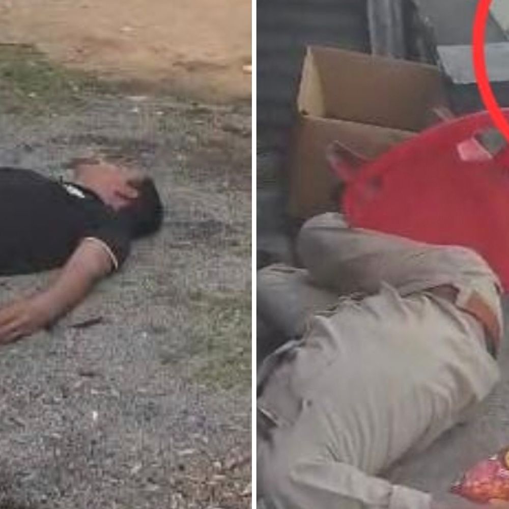 इंसास रायफल छोड़कर नशे में पड़े थे दुर्ग के जवान:एसपी ने एएसआई और आरक्षक को किया सस्पेंड, दुर्ग से कैदी छोड़ने गए थे सरगुजा, बस स्टैंड में नशे में धुत मिले
